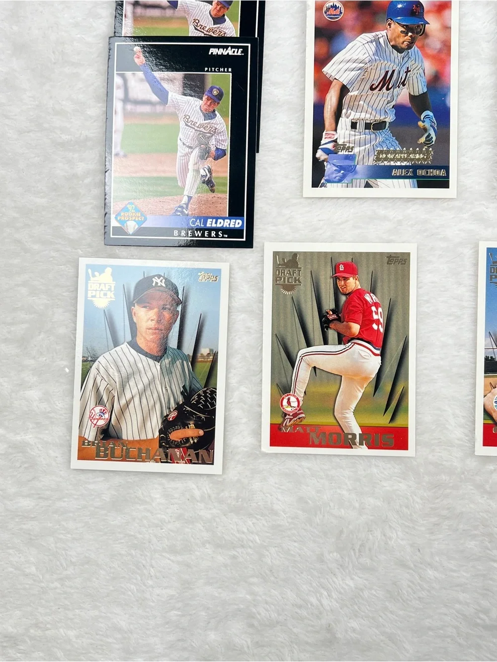1992 Pinnacle & 1996 Topps MLB Baseball Card Rookie Prospect Lot 18 Cards